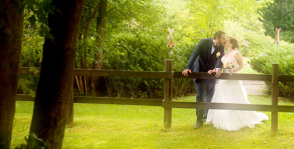 Matrimonio religioso celebrato a Bresso (MI) e ricevimento presso Agriturismo Rosmari Vallino a Casarile (MI). Foto di Sergio Rampoldi e Antonella Franchi