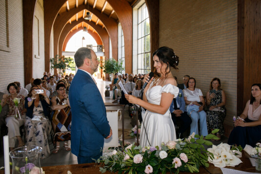 Micro matrimonio di Maddalena e Michele al Fondo Brugarolo di Sulbiate